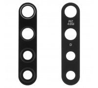 Скло камери для Xiaomi Redmi Note 8 (2021), чорне