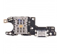 Шлейф для Huawei Honor 70, конектора зарядки, мікрофона, плата зарядки