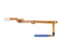 Шлейф для Huawei Honor X8 4G, сканера отпечатка пальца (Touch ID), синий (Ocean Blue), Original (PRC)