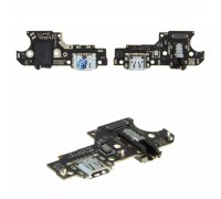 Шлейф для Realme C11, C12, C15, C21Y, коннектора зарядки, коннектора наушників, мікрофона, плата зарядки, High Copy