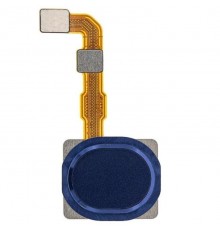 Шлейф для Samsung A207F/DS Galaxy A20s, сканера відбитка пальця (Touch ID), синій