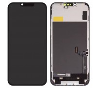 Дисплей для iPhone 14 Plus, черный, с рамкой, Copy, (TFT), ZY, LTPS