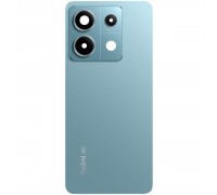 Задня панель корпусу для Xiaomi Redmi Note 13 Pro 5G, синя (Ocean Teal) + скло камери