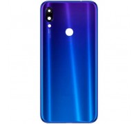 Задняя панель корпуса для Xiaomi Redmi Note 7, Redmi Note 7 Pro, синяя + стекло камеры