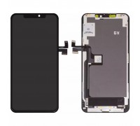 Дисплей для iPhone 11 Pro Max, черный, с рамкой, Copy (TFT), GX