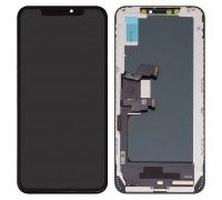 Дисплей для iPhone XS Max, чорний, з рамкою, Copy (TFT), ZY, LTPS HD+ 