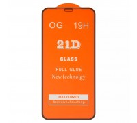 Защитное стекло для Apple iPhone 11 Pro, iPhone X, iPhone XS, совместимо с чехлом, Full Glue, (без упаковки), черный