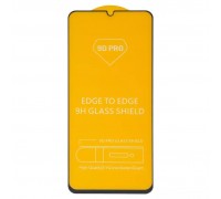 Защитное стекло для Realme C61, C63 4G, совместимо с чехлом, Full Glue, (без упаковки), черный