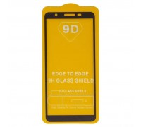 Защитное стекло для Samsung A013 Galaxy A01 Core, M013 Galaxy M01 Core, совместимо с чехлом, Full Glue, (без упаковки), черный