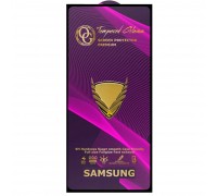 Защитное стекло для Samsung S928 Galaxy S24 Ultra, 9H, Golden Armor OG, Full-Screen, Full Glue, (без упаковки), черный