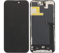 Дисплей для iPhone 14 Pro Max, чорний, з рамкою, Copy (TFT), JK