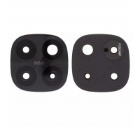 Стекло камеры для Xiaomi Redmi Note 14 Pro Plus 5G, черное, без рамки