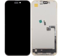 Дисплей для iPhone 16 Pro Max, чорний, High Copy (OLED), Hard DD 