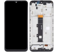 Дисплей для Motorola Moto G30 XT2129, чорний, з рамкою, Original (PRC) 