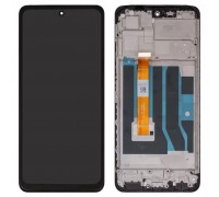 Дисплей для Realme C55, чорний, з рамкою, High Copy, RMX3710, 1540452110