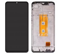 Дисплей для Realme C61, Note 60, чорний, з рамкою, High Copy, RMX3939, RMX3930