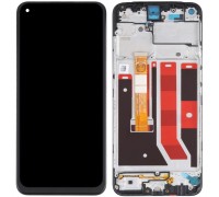 Дисплей для Oppo A53 4G (2020), A53s, A32, A33 (2020), чорний, з рамкою, Original (PRC), CPH2127, CPH2131, BV065WBM-L03-MB00/BV065WBM-L03-MB01
