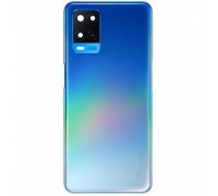 Задня панель корпуса для Oppo A54 4G, синя (Starry Blue) + скло камери