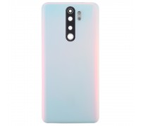 Задня панель корпуса для Xiaomi Redmi Note 8 Pro, біла, Copy + скло камери