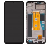 Дисплей для Realme C61, Note 60, чорний, з рамкою, Original (PRC), RMX3939, RMX3930