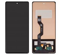 Дисплей для Motorola Edge 50 Fusion, Moto G85, чорний, без рамки, Copy (TFT), XT2427-3, XT2429