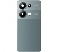 Задняя панель корпуса для Xiaomi Redmi Note 13 Pro 4G, зеленая (Forest Green) + стекло камеры