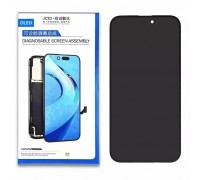 Дисплей для iPhone 14 Pro Max, чорний, з рамкою, без помилки, (OLED), 120Hz