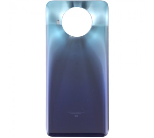 Задняя панель корпуса для Xiaomi Redmi Note 9 Pro 5G, синяя