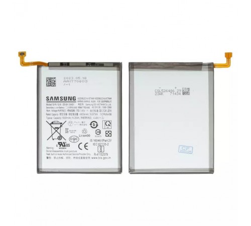 Акумулятор EB-BA136ABY для Samsung A136 Galaxy A13 5G, M135 Galaxy M13, Li-ion, 3,85 В, 5000 мАг, Original (PRC)