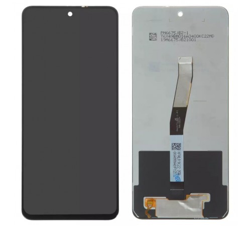 Дисплей для Xiaomi Redmi Note 9 Pro, Redmi Note 9S, чорний, без рамки, Original (PRC), M2003J6B2G, M2003J6A1G