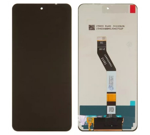 Дисплей для Xiaomi Poco M4 Pro 5G, Redmi Note 11 5G, Redmi Note 11S 5G, Redmi Note 11T 5G, чорний, без рамки, Оригінал (переклеєне скло), 21091116AG