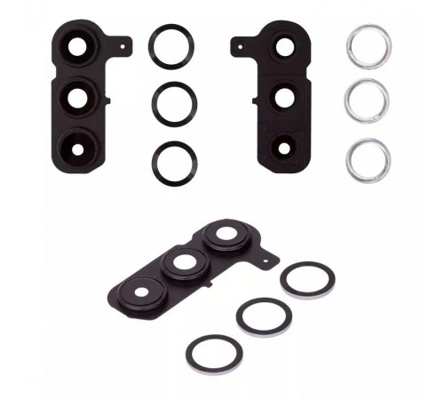 Скло камери для Samsung S936 Galaxy S25 Plus, голубе, з рамкою, icy blue