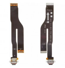 Шлейф для Samsung N980F Galaxy Note 20, коннектора зарядки, Original (PRC)