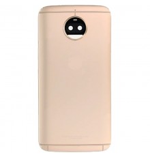 Задня панель корпусу для Motorola Moto G5s Plus XT1803, золота (Fine Gold) + скло камери