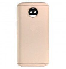 Задняя панель корпуса для Motorola Moto G5s Plus XT1803, золотая (Fine Gold) + стекло камеры