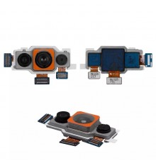 Камера для Samsung A715F/DS Galaxy A71, основная, тройная, Wide+Ultrawide+Depth, 64MP+12MP+5MP, Original (PRC)