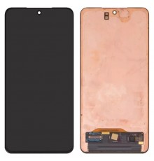 Дисплей для Samsung G990B Galaxy S21 FE 5G, черный, без рамки, Оригинал (переклеено стекло)