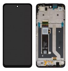 Дисплей для Motorola Moto G34, Moto G45, черный, с рамкой, High Copy 1540464621