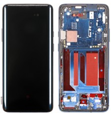 Дисплей для OnePlus 7 Pro, 7T Pro, c рамкой, синий (Nebula Blue), Original (PRC)