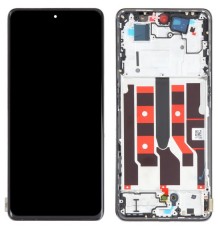 Дисплей для Oppo Reno 8 5G, чорний, з рамкою, Original (PRC)