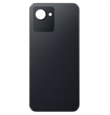 Задня панель корпуса для Realme C30s, чорна (Stripe Black)
