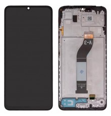 Дисплей для Xiaomi Poco C65, Redmi 13C, черный, с рамкой, Original (PRC), (LM5C4090F0-A1)