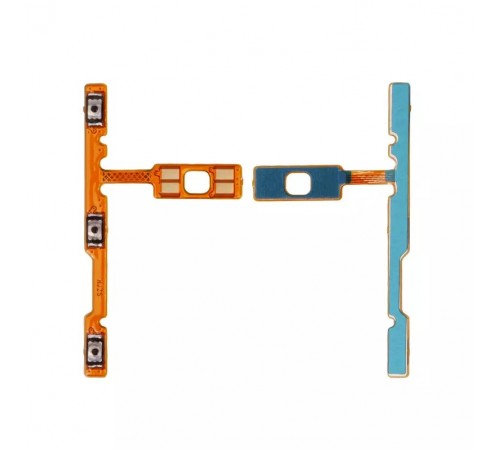 Шлейф для Oppo A15, A15s, кнопки увімкнення, кнопок гучності звуку