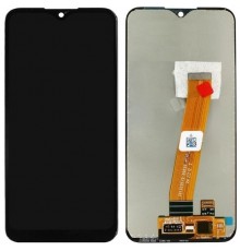 Дисплей для Samsung A015 Galaxy A01, A015F Galaxy A01, черный, без рамки, Original (PRC), з широким коннектором