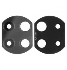 Скло камери для Xiaomi Mi 10T Lite, чорне, M2007J17G