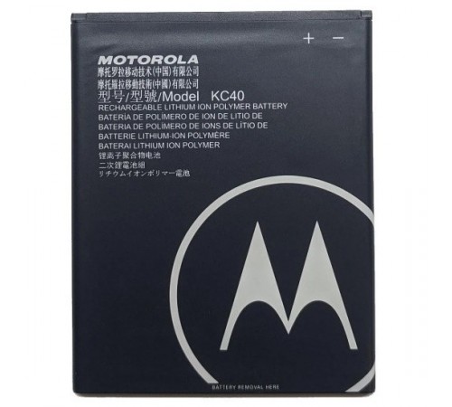 Акумулятор KC40 для Motorola Moto E6, Moto E6 Plus, Moto E6s, 3000 мАг, High Copy