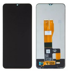 Дисплей для Realme C30s, чорний, без рамки, High Copy, RMX3690