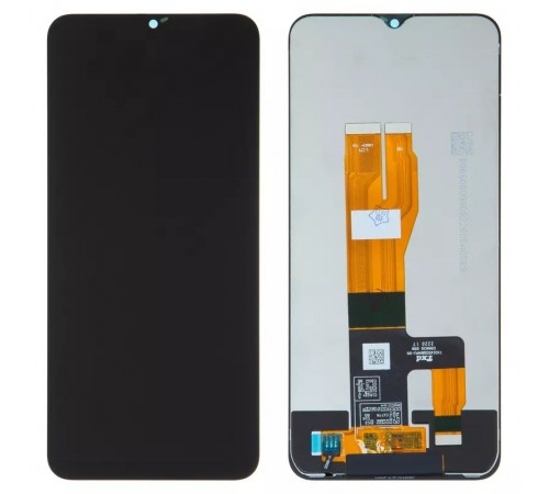 Дисплей для Realme C30s, чорний, без рамки, High Copy, RMX3690