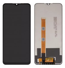 Дисплей для Realme C21Y, C25Y, чорний, без рамки, Copy, RMX3261, RMX3263, RMX3265, RMX3268, RMX3269, OLF650BOEZD-66