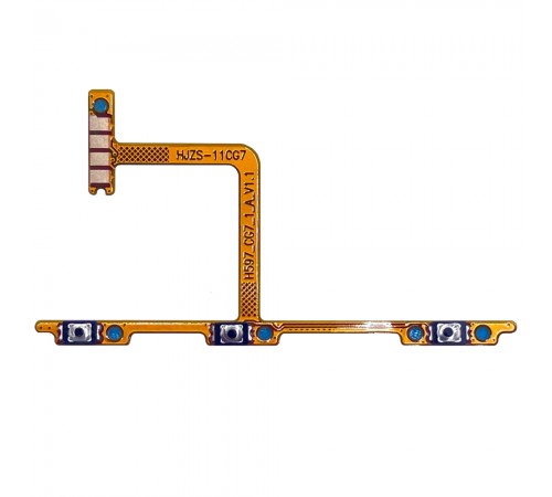 Шлейф для Tecno Camon 17P (CG7n), кнопки включения, кнопок громкости звука, Original (PRC)